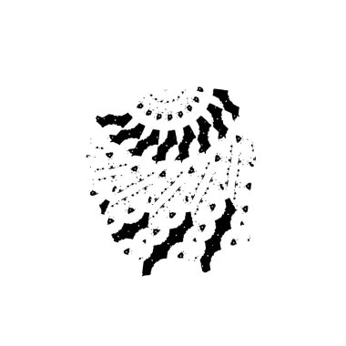 tek renkli grunge desenli arka plan vektör çizimi 