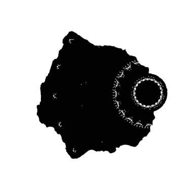 Siyah grafik renk yamaları fırça darbeleri arka plan tasarım ögesini etkiler