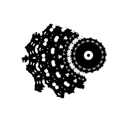 Siyah grafik renk yamaları fırça darbeleri arka plan tasarım ögesini etkiler