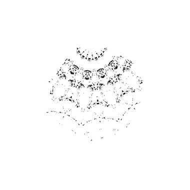 Siyah grafik renk yamaları fırça darbeleri arka plan tasarım ögesini etkiler