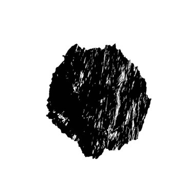 Vektör el çizilmiş mürekkep dokusu. siyah fırça darbesi.