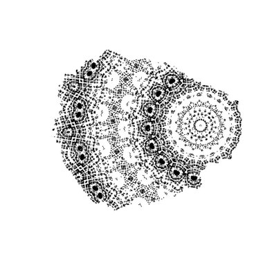Siyah grafik renk yamaları fırça darbeleri arka plan tasarım ögesini etkiler