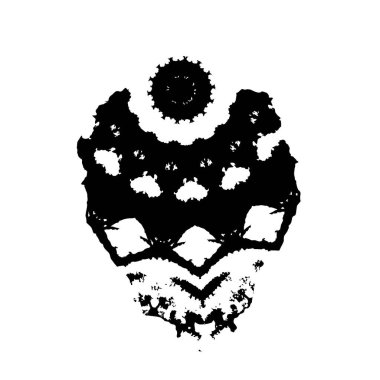 Siyah grafik renk yamaları fırça darbeleri arka plan tasarım ögesini etkiler