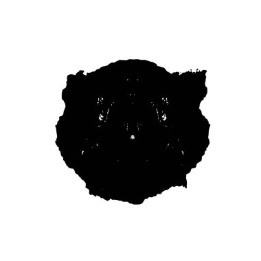 Siyah grafik renk yamaları fırça darbeleri arka plan tasarım ögesini etkiler