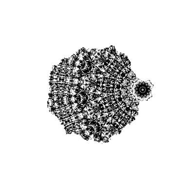 tek renkli grunge desenli arka plan vektör çizimi 