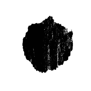 Grunge dokusu siyah beyaz. Soyut nokta izole edildi