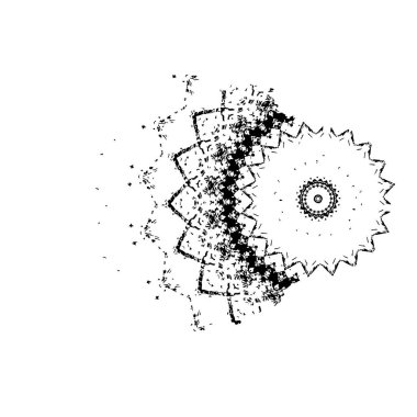 soyut siyah ve beyaz grunge arkaplanı