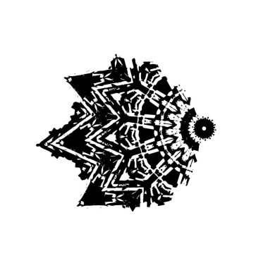 soyut siyah ve beyaz grunge arkaplanı