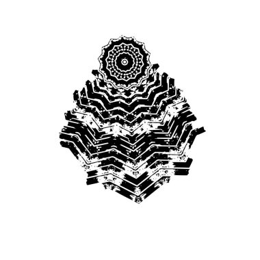 soyut siyah ve beyaz grunge arkaplanı