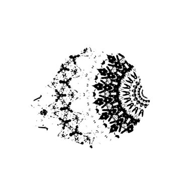 soyut siyah ve beyaz grunge arkaplanı