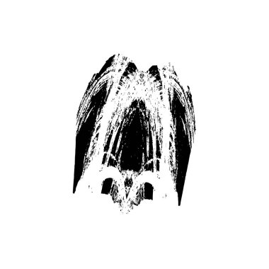 Sıkıntılı fırça darbesi.