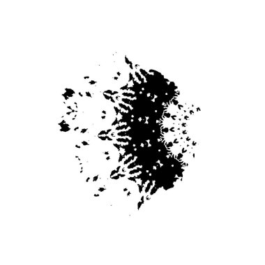 Sıkıntılı fırça darbesi. Vektör illüstrasyonu, eps