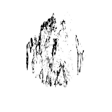 Sıkıntılı fırça darbesi. Vektör illüstrasyonu, eps