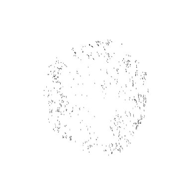 Sıkıntılı fırça darbesi. Vektör illüstrasyonu, eps