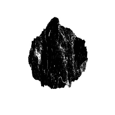 Sıkıntılı fırça darbesi. Vektör illüstrasyonu, eps