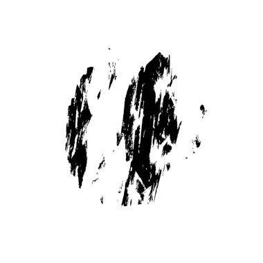 Sıkıntılı fırça darbesi. Vektör illüstrasyonu, eps