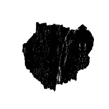 Sıkıntılı fırça darbesi. Vektör illüstrasyonu, eps