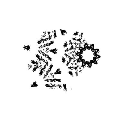 tek renkli grunge desenli arka plan vektör çizimi 