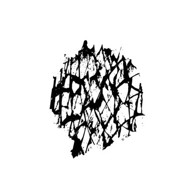 Beyaz arkaplan üzerindeki soyut grunge tasarım ögesi, vektör illüstrasyonu