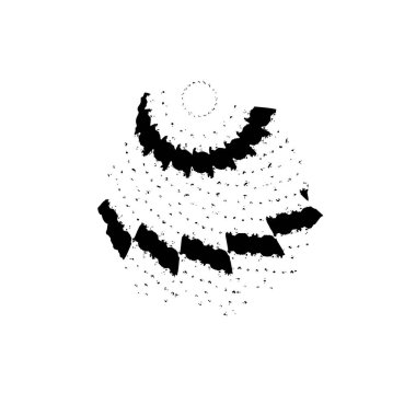 siyah mürekkep fırçası vuruşu. Grunge boya lekelerinin bir örneği. grunge toz lekesi tasarımının vektör çizimi.