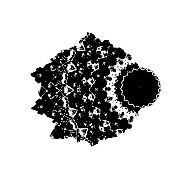 siyah mürekkep fırçası vuruşu. Grunge boya lekelerinin bir örneği. grunge toz lekesi tasarımının vektör çizimi.