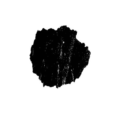 siyah mürekkep fırçası vuruşu. Grunge boya lekelerinin bir örneği. grunge toz lekesi tasarımının vektör çizimi.
