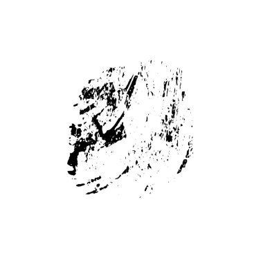 siyah mürekkep fırçası vuruşu. Grunge boya lekelerinin bir örneği. grunge toz lekesi tasarımının vektör çizimi.