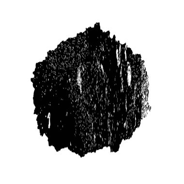 siyah mürekkep fırçası vuruşu. Grunge boya lekelerinin bir örneği. grunge toz lekesi tasarımının vektör çizimi.