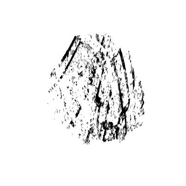 siyah mürekkep fırçası vuruşu. Grunge boya lekelerinin bir örneği. grunge toz lekesi tasarımının vektör çizimi.