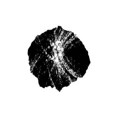 siyah mürekkep fırçası vuruşu. Grunge boya lekelerinin bir örneği. grunge toz lekesi tasarımının vektör çizimi.