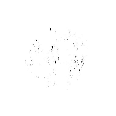 grunge noktası, beyaz arkaplanda soyut tasarım ögesi, vektör illüstrasyonu