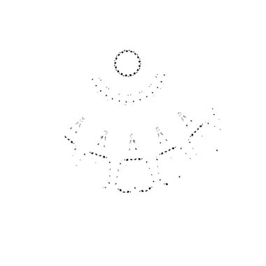 tek renkli grunge desenli arka plan vektör çizimi 