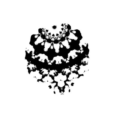 tek renkli grunge desenli arka plan vektör çizimi 