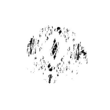 soyut boya fırça darbelerinin siyah ve beyaz vektör arkaplanı