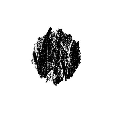 soyut boya fırça darbelerinin siyah ve beyaz vektör arkaplanı