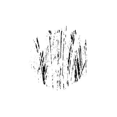 soyut boya fırça darbelerinin siyah ve beyaz vektör arkaplanı