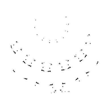 soyut boya fırça darbelerinin siyah ve beyaz vektör arkaplanı