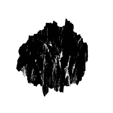 soyut boya fırça darbelerinin siyah ve beyaz vektör arkaplanı