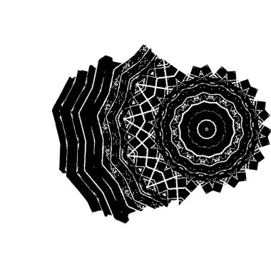 tek renkli grunge desenli arka plan vektör çizimi 