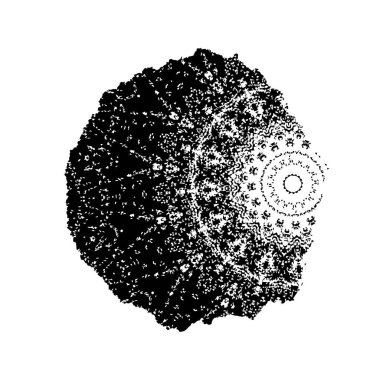 tek renkli grunge desenli arka plan vektör çizimi 