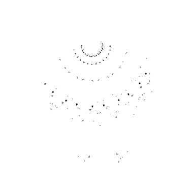 tek renkli grunge desenli arka plan vektör çizimi 