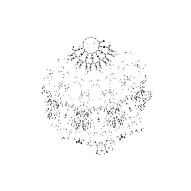 tek renkli grunge desenli arka plan vektör çizimi 