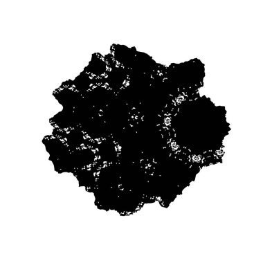 Grange mürekkebi sıçramasının basit bir çizimi