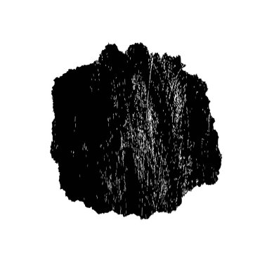 Grunge dokusu siyah beyaz. Soyut nokta izole edildi