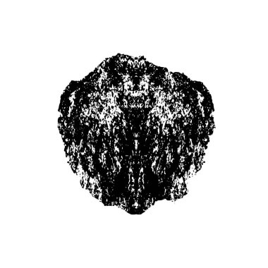 Siyah mürekkep sıçraması. El çizimi vektör illüstrasyonu.