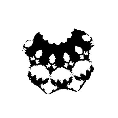 Beyaz arkaplanda bir köpeğin vektör silueti.