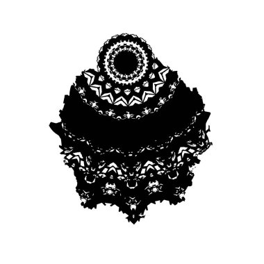 El çizimi stili. vektör illüstrasyonu.