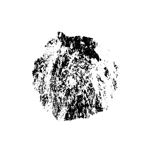 siyah mürekkep fırçası vuruşu. Grunge boya lekelerinin bir örneği. grunge toz lekesi tasarımının vektör çizimi.