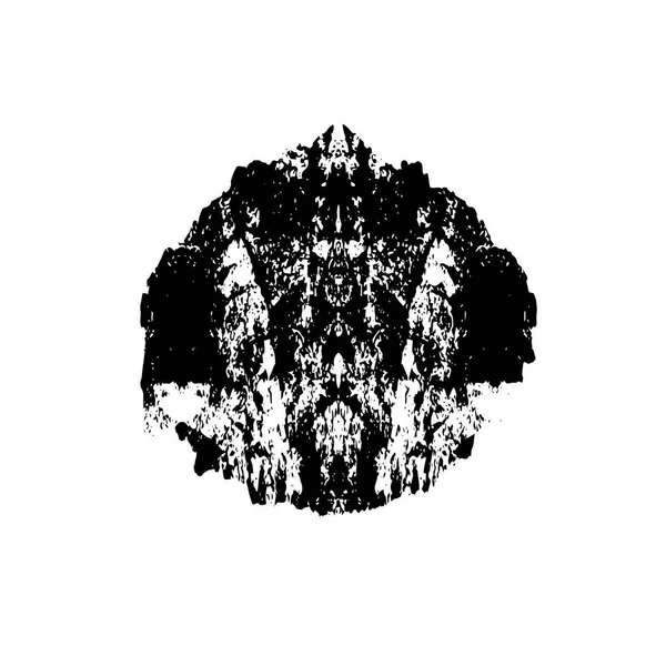 Grunge dokusu siyah beyaz. Soyut nokta izole edildi