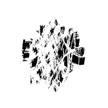 Grunge kaplama dokusu. Soyut arkaplan. vektör illüstrasyonu